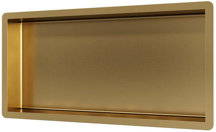 Brauer Gold Edition inbouwnis 30x60cm geborsteld messing PVD