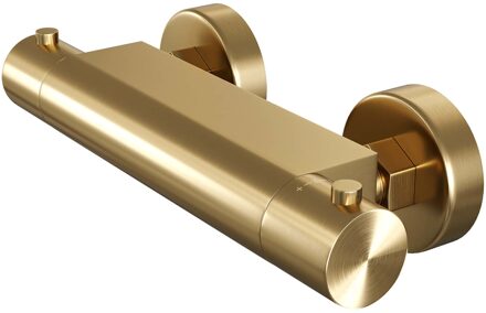 Brauer Gold Edition opbouw douche thermostaatkraan geborsteld messing PVD