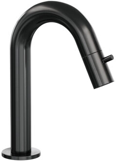 Brauer Gunmetal Edition Fonteinkraan - opbouw - 12.1cm uitloop - Gunmetal geborsteld 5-GM-320 Gunmetal geborsteld (antraciet)