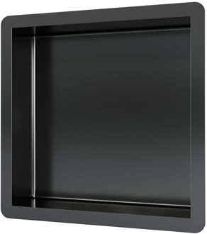 Brauer Gunmetal Edition inbouwnis 30x30cm gunmetal geborsteld PVD