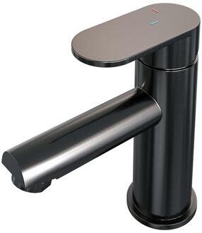 Brauer Gunmetal Edition Lage Opbouw Wastafelmengkraan Model C Gunmetal Geborsteld PVD