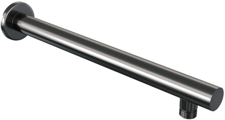 Brauer Gunmetal Edition Wandarm - recht - 40cm - PVD - geborsteld gunmetal 5-GM-014 Gunmetal geborsteld PVD (antraciet)