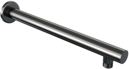 Brauer Gunmetal Edition Wandarm - recht - 40cm - PVD - geborsteld gunmetal 5-GM-014 Gunmetal geborsteld PVD (antraciet)
