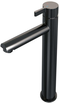 Brauer Gunmetal Edition Wastafelmengkraan opbouw - hoog - model E PVD - geborsteld gunmetal 5-GM-002-HD1 Gunmetal geborsteld PVD (antraciet)