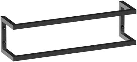 Brauer Handdoekbeugel - 60 cm - Gunmetal Geborsteld