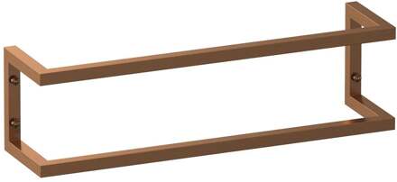 Brauer Handdoekbeugel - 60 cm - Koper Geborsteld