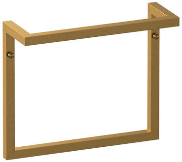 Brauer Handdoekrek - 35x30x12cm - geborsteld goud AE-HBB35GG Goud geborsteld