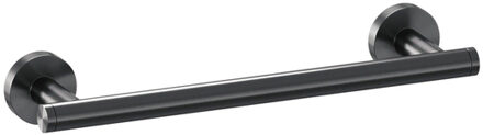 Brauer Handdoekrek Brauer Gunmetal Edition 30 Cm Gunmetal Geborsteld PVD Gun Metal