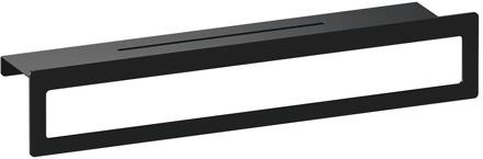 Brauer Handdoekrek - met Planchet - Mat Zwart