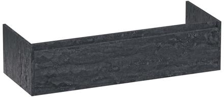 Brauer Hope - Onderkast - 120 cm - met 1 Softclose Lades Greeploos en 2 Sifon Uitsparingen Damascus