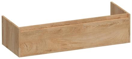 Brauer Hope - Onderkast - 120 cm - met 1 Softclose Lades Greeploos en 2 Sifon Uitsparingen Forest Tan