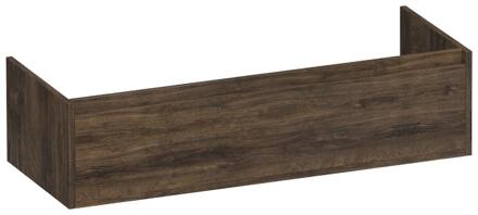 Brauer Hope - Onderkast - 120 cm - met 1 Softclose Lades Greeploos en 2 Sifon Uitsparingen Grove