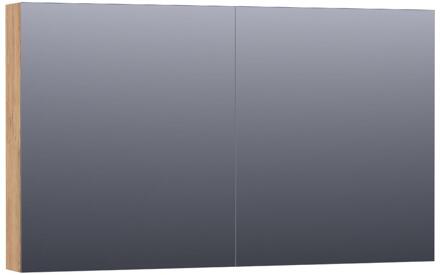 Brauer Impress Spiegelkast 120 cm - zonder Verlichting - Met 2 Dubbelzijdige Spiegeldeuren - Chateau