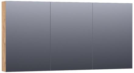 Brauer Impress Spiegelkast 140 cm - zonder Verlichting - Met 3 Dubbelzijdige Spiegeldeuren - Chateau