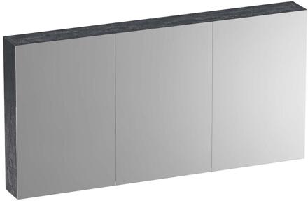 Brauer Impress Spiegelkast 140 cm - zonder Verlichting - Met 3 Dubbelzijdige Spiegeldeuren - Damascus