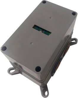 Brauer Inbouw Regendouche | Gunmetal Edition | 20cm Stortdouche met gebogen wandarm en handdouche | Geborsteld Gunmetal