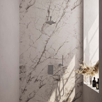 Brauer Inbouw Regendouche Set Brauer Chrome Edition Plafond Uitloop Ronde Hoofddouche 20 cm Brauer