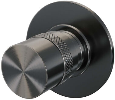 Brauer Inbouw Stopkraan Brauer Gunmetal Edition Rond 6.5 cm Messing Gunmetal Brauer