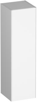 Brauer Inspire - Hoge Kast - 120 cm - 1 Deur - Greeploos - Linksdraaiend - Mat Wit