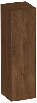 Brauer Inspire - Hoge Kast - 120 cm - 1 Deur - Greeploos - Rechtsdraaiend - Forest Cacao
