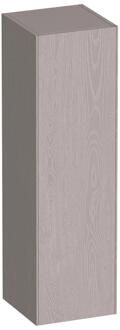 Brauer Inspire - Hoge Kast - 120 cm - 1 Deur - Greeploos - Rechtsdraaiend - Timber Greige
