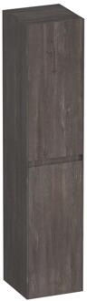 Brauer Inspire - Hoge Kast - 160 cm - 2 Deuren - Greeploos - Links of Rechtsdraaiend - Driftwood