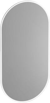 Brauer Jade Deluxe Spiegel - Plat Ovaal - 80 cm - met Directe LED-Verlichting - Dimbaar en met Kleurfunctie - met Afstandsbediening