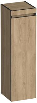 Brauer Joy - Edge - Hoge Kast - 120 cm - 1 Deur - Greeploos - Linksdraaiend - Sunlit