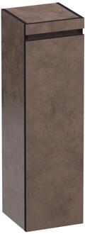 Brauer Joy - Edge - Hoge Kast - 120 cm - 1 Deur - Greeploos - Rechtsdraaiend - Erosion