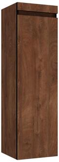 Brauer Joy - Edge - Hoge Kast - 120 cm - 1 Deur - Greeploos - Rechtsdraaiend - Forest Cacao