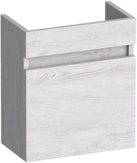 Brauer Joy Fonteinkast - 40 cm - 1 Deur - Greeploos - Rechtsdraaiend - Forest Seashell