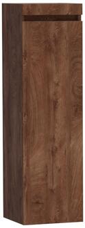 Brauer Joy - Hoge Kast - 120 cm - 1 Deur - Greeploos - Rechtsdraaiend - Forest Cacao