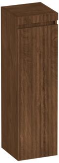 Brauer Joy - Wavy - Hoge Kast - 120 cm - 1 Deur - Greeploos - Linksdraaiend - Forest Cacao
