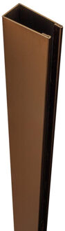 Brauer Muurprofiel - geborsteld koper PVD GB-MP3GK Koper geborsteld