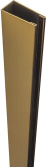 Brauer Muurprofiel PVD goud geborsteld