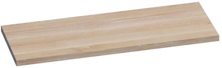 Brauer Ocean Medium Topblad - 120 cm - Lamellen - Eiken Wit