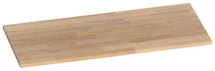 Brauer Ocean Slim Topblad - 100 cm - Vingerlas Eiken Grijs