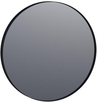 Brauer Onyx Spiegel - 70 cm - Rond - Zwart Geborsteld Frame