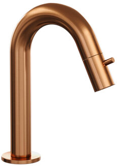 Brauer Opbouw Fonteinkraan Brauer Copper Edition Met Gebogen Uitloop Koper Geborsteld PVD