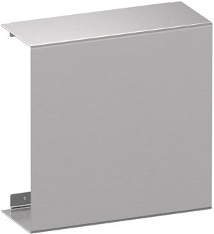 Brauer opbouwnis - 25x25cm - RVS geborsteld 5-NG-227