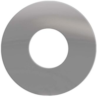 Brauer Overloopring Brauer Chrome Edition Chroom Wit Chroom