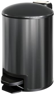 Brauer Pedaalemmer - 3 Liter - Gunmetal Geborsteld