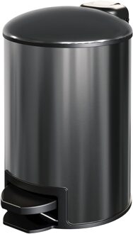 Brauer Pedaalemmer - 3L - gunmetal geborsteld 5-GM-216 Gunmetal geborsteld (antraciet)