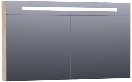 Brauer Promise Deluxe Spiegelkast - 120 cm - met Directe Verlichting - 2 Dubbelzijdige Spiegeldeuren - Sunlit