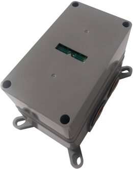 Brauer Regendoucheset Inbouw Brauer Gunmetal Carving Thermostatisch 20cm met 3-Weg Omstelling, Plafondarm, Glijstang en Staaf Handdouche Geborsteld Gunmetal