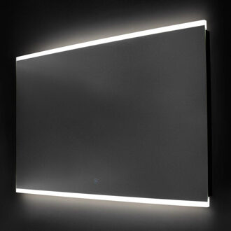 Brauer spiegel Twinlight 80x70cm met verlichting aluminium