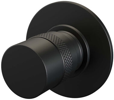 Brauer Stopkraan Brauer Black Edition Inbouw Thermostatisch Rond Mat Zwart 1 Greeps