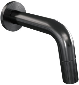 Brauer Stripe Fonteinkraan - inbouw - inkortbaar - gunmetal geborsteld PVD 5-GM-461 gunmetal (antraciet)