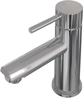 Brauer Stripe lage opbouw wastafelmengkraan model A chroom