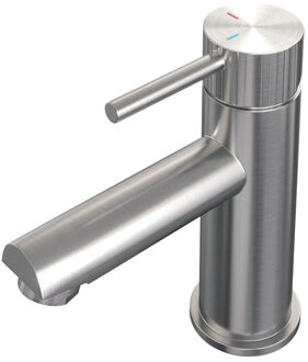 Brauer Stripe Lage Opbouw Wastafelmengkraan - model A - RVS-kleurig geborsteld PVD 5-NG-001-HD7